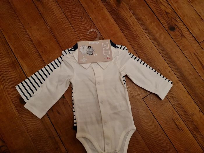 Lot de 2 bodys orchestra taille 3 mois neuf - photo numéro 2