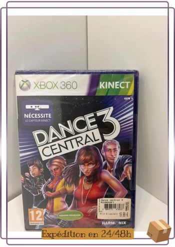 Dance central 3 Xbox sous blister fr