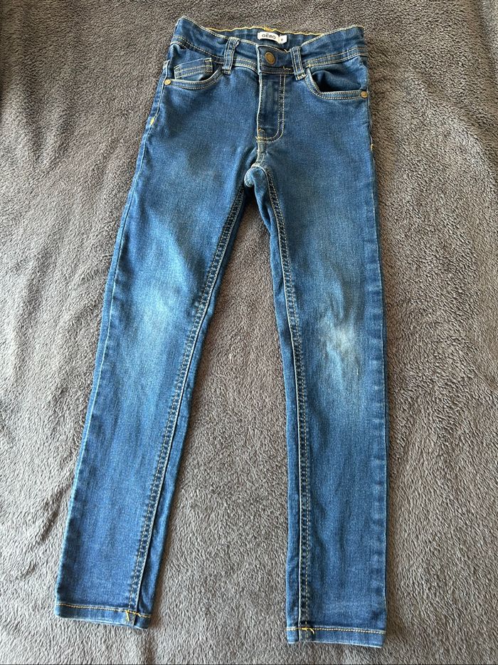 Skinny basic bleu