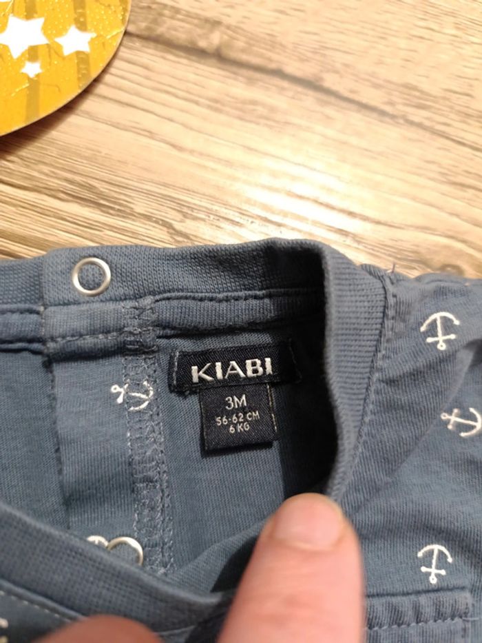 T-shirt kiabi 3 mois - photo numéro 3