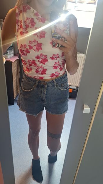 Short en jean