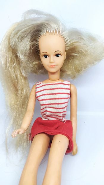 vintage poupée mannequin Tressy  bella avec meche