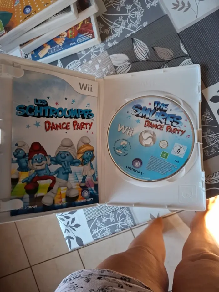Jeu wii les schtroumpfs - photo numéro 2