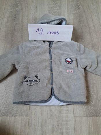 Veste manteau 12 mois