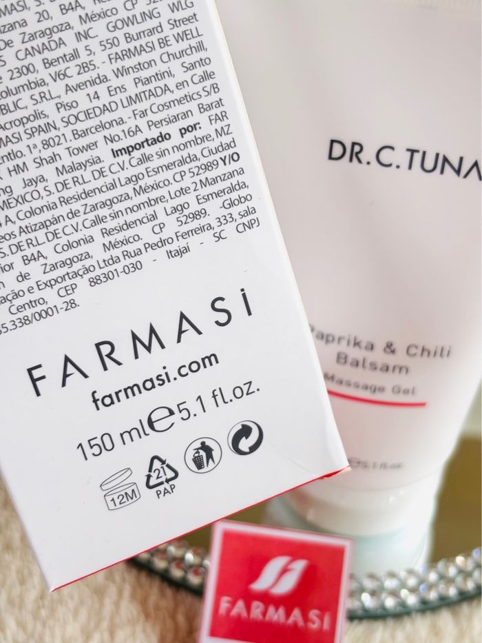 Gel de Massage au Paprika et au Piment Farmasi - photo numéro 3