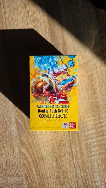 AVENTURE SUR L'ÎLE DE DIEU - Double Pack Set 10 ONE PIECE 