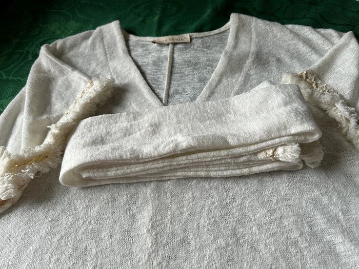 Blouse manches courtes Vie ta vie taille unique - photo numéro 2