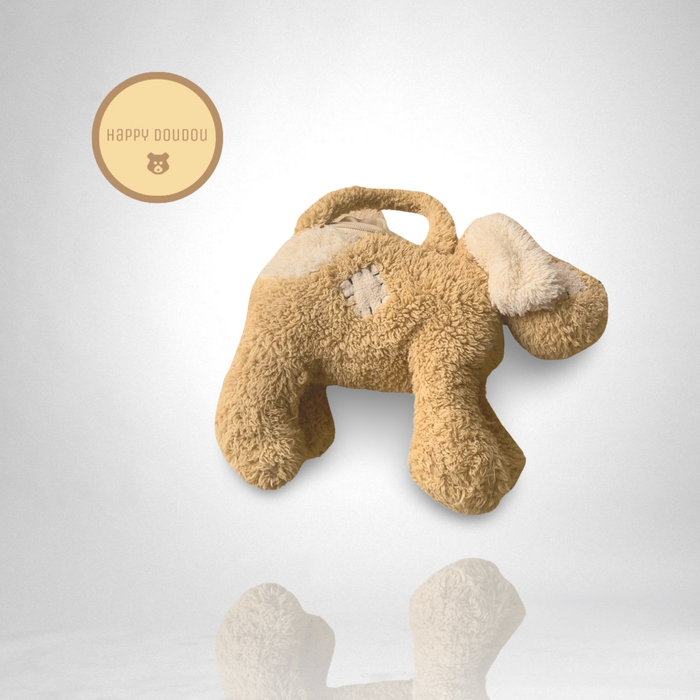 Peluche Sac chien beige A892 - photo numéro 3