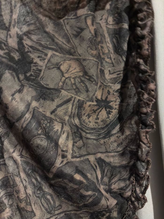 Foulard léopard et dentelle - photo numéro 2