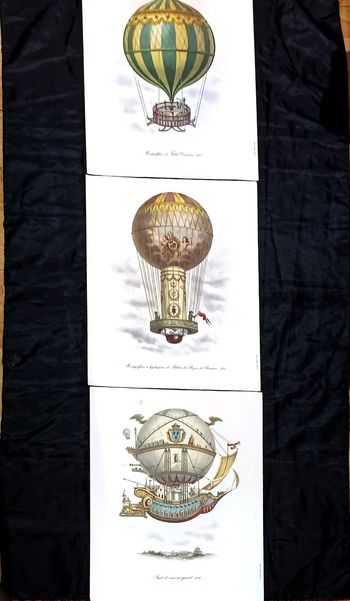Estampes historiques de ballons