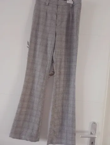 Pantalon a carreaux