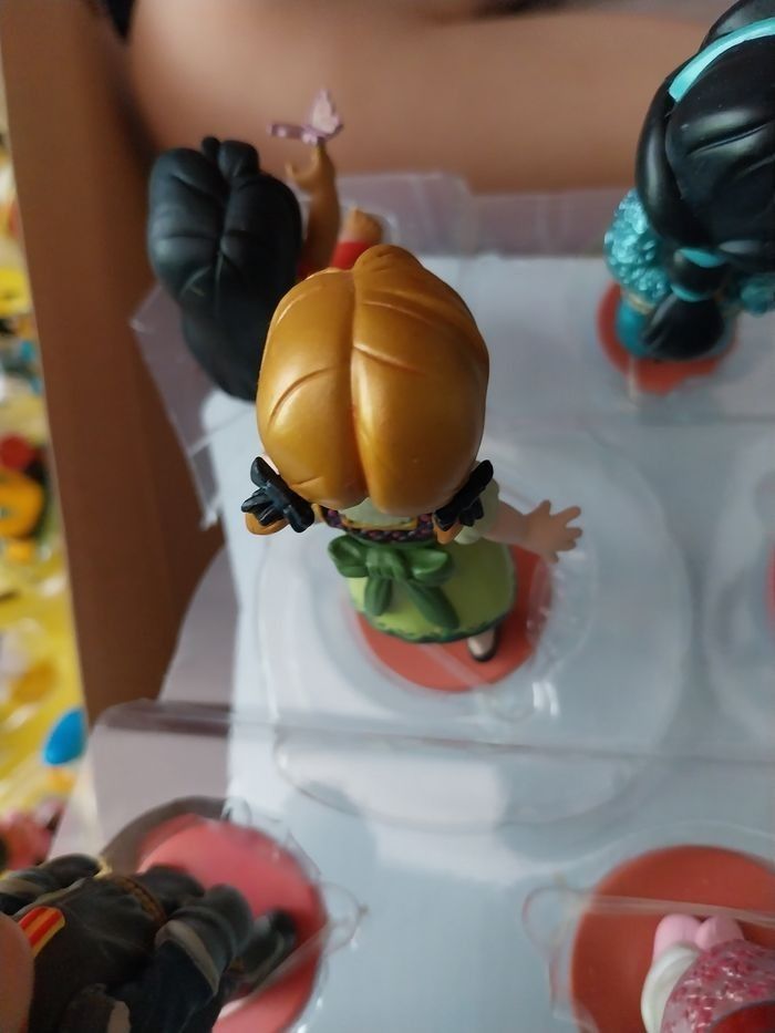 3 Figurines Animators Anna Elsa Kristoff Reine des Neiges Disney - photo numéro 8