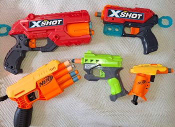 Lots de pistolets NERF
