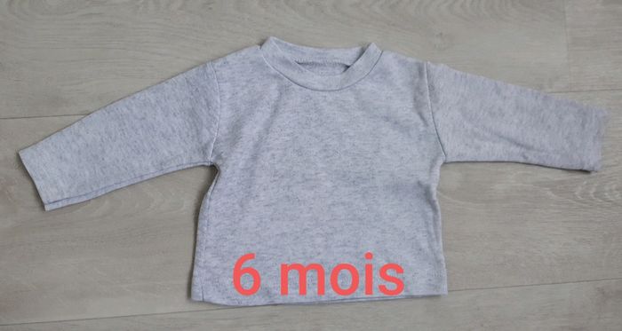 Sweat fin - 6 mois