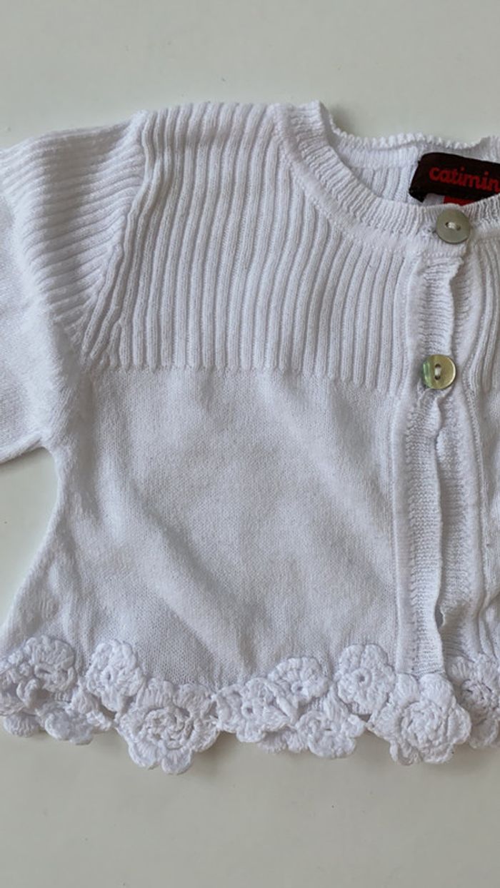 Gilet catimini bébé 1 mois (54) - photo numéro 2