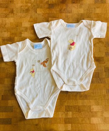 Lot deux bodies Disney Winnie l’ourson