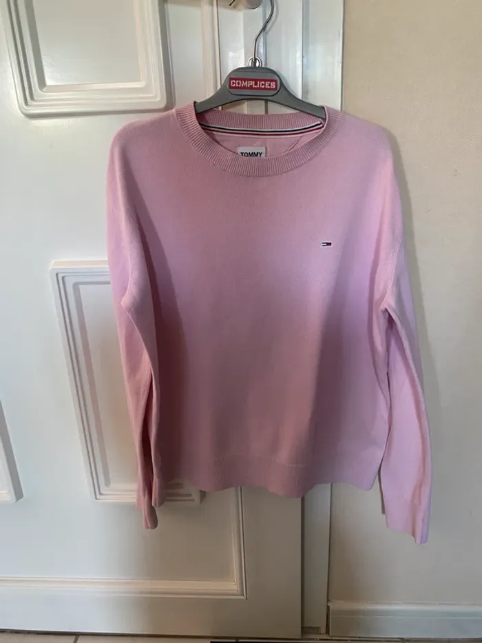 Pull rose femme Tommy Jeans - Taille XS