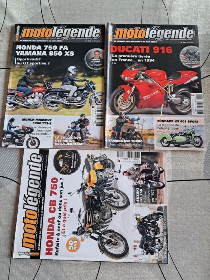 Lot magazines sur les motos  *Moto légende* - photo numéro 4