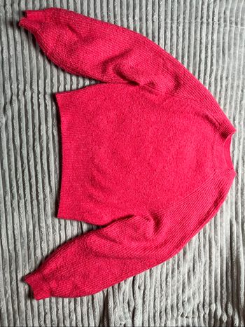 pull maille rose