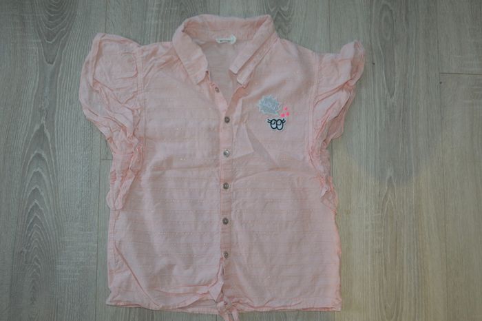 Chemise manches courtes volantées Orchestra 10 ans