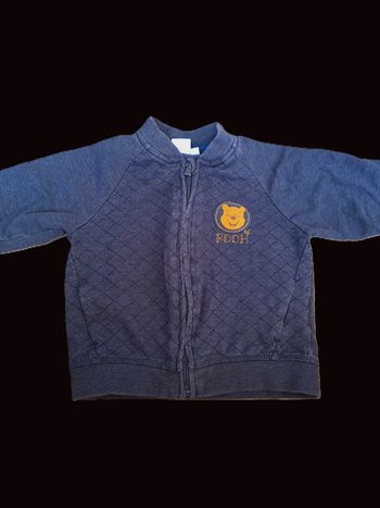 Gilet zippé Disney Winnie l'Ourson 18 mois