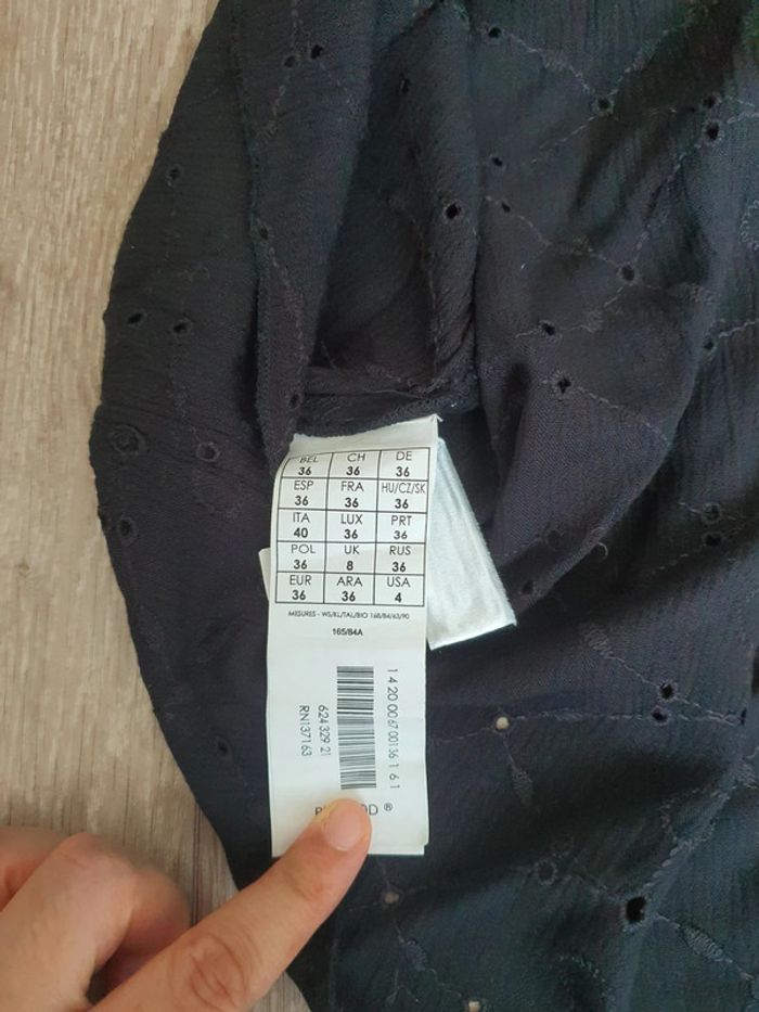 Robe noire longue d été  taille 36 promod - photo numéro 5