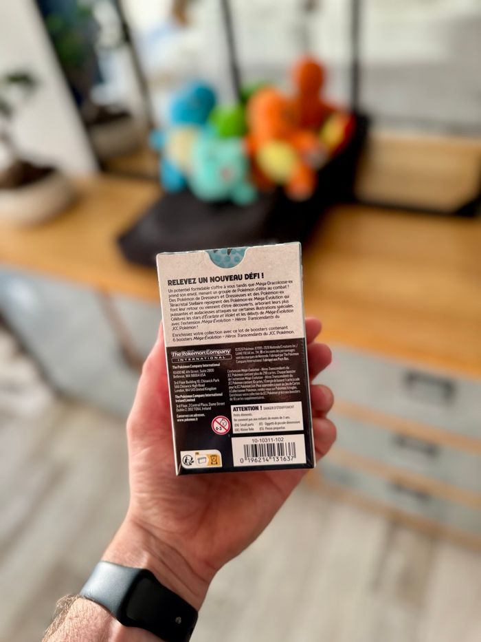 Bundle ME2.5 Lot de 6 Boosters Pokémon Héros Transcendants – Neuf Scellé - photo numéro 6