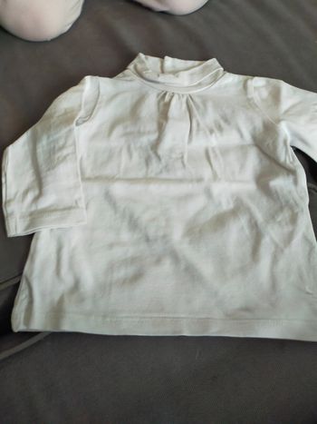 Tee shirt col roulé 6 mois
