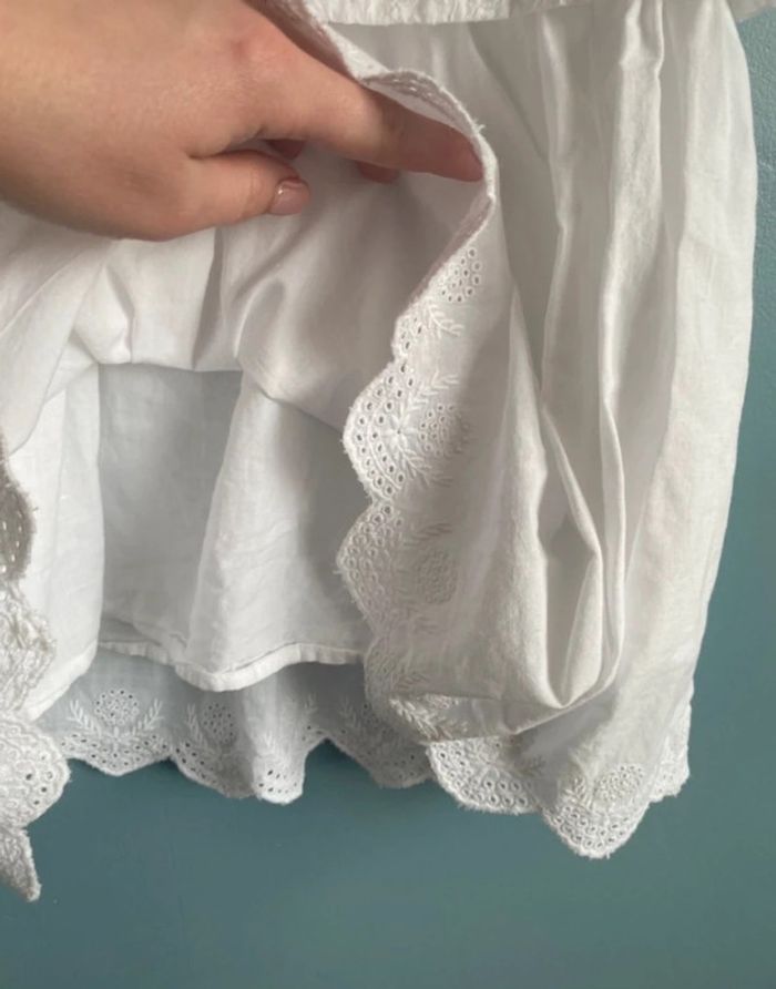 Robe blanche de cérémonie pour mariage ou baptême - photo numéro 5