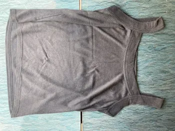 Débardeur noir femme
