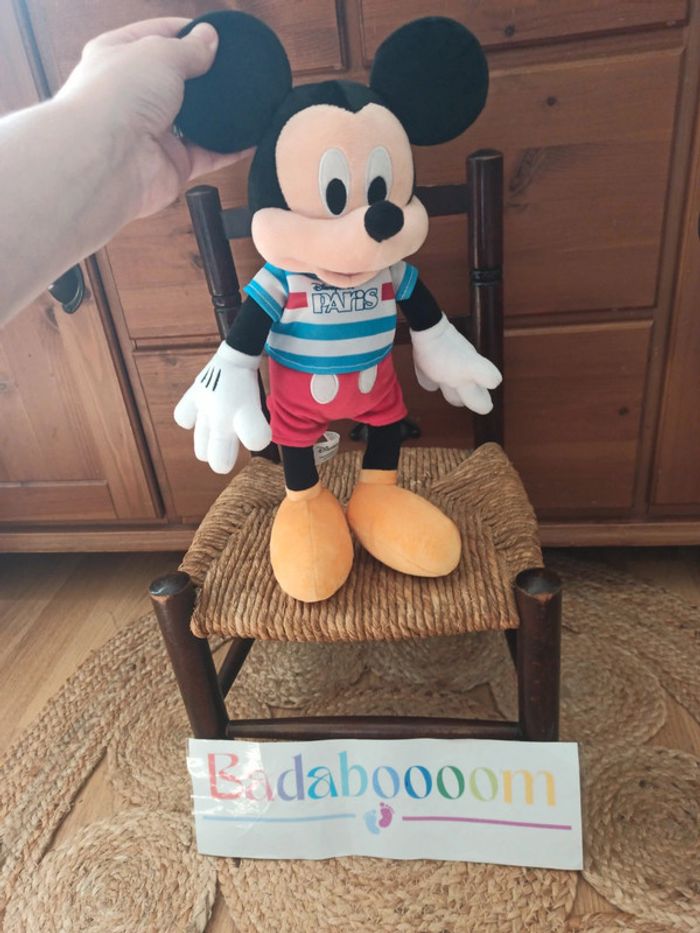 Peluche Mickey Disney Land Paris tbe - photo numéro 2