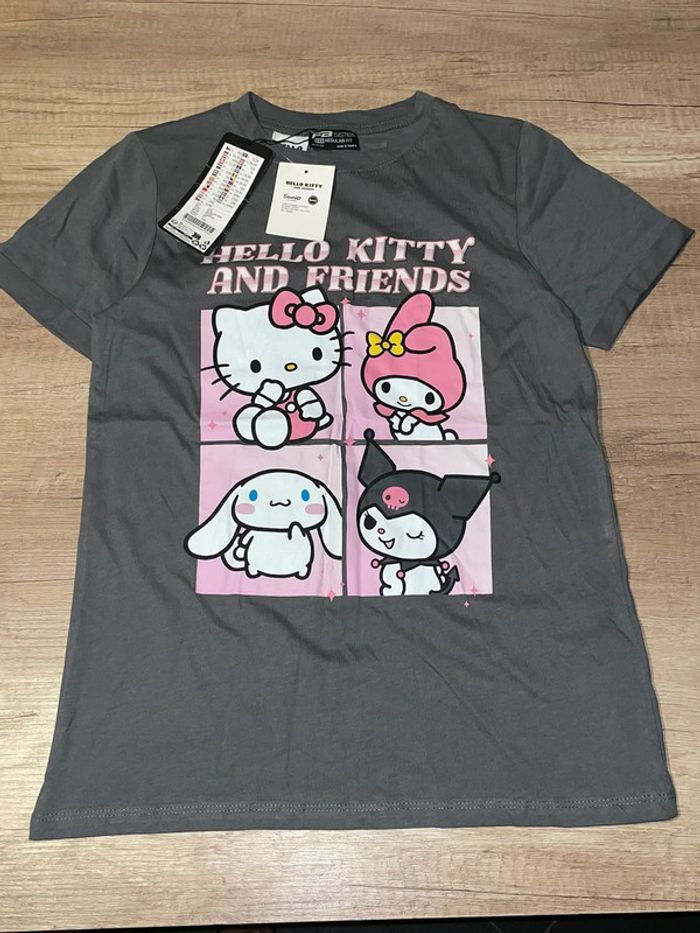 T-shirt hello kitty taille xxs - photo numéro 2