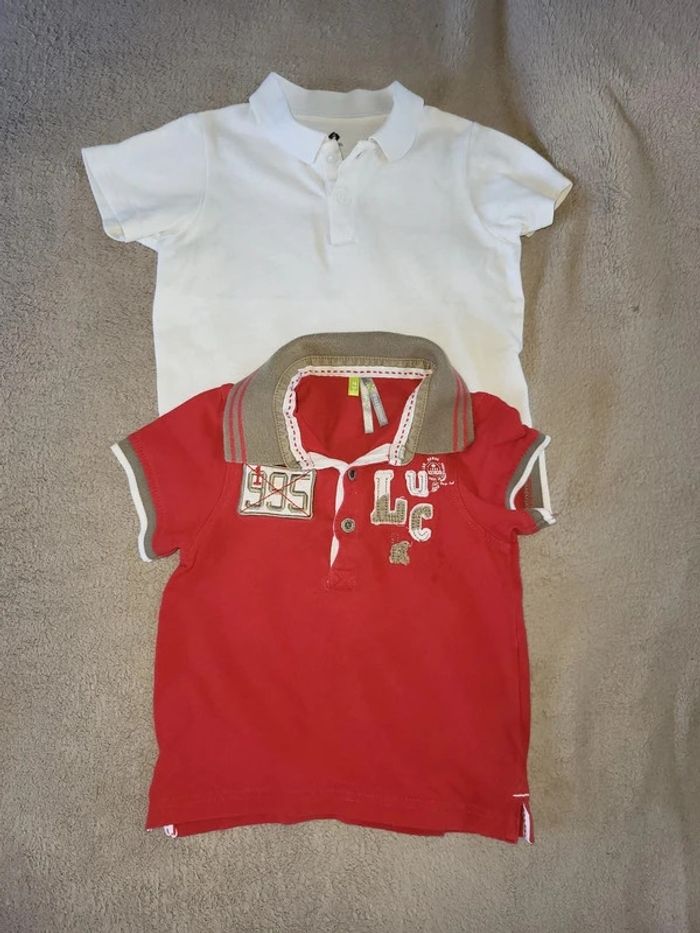 Polos garçon 18 mois