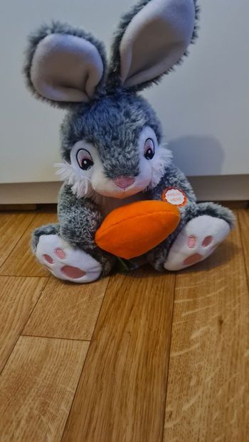 Peluche lapin pâques
