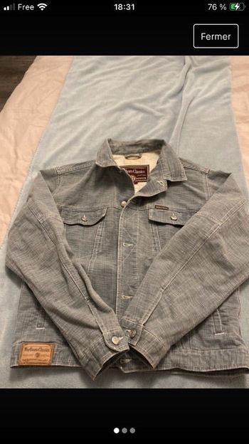 Veste jeans malboro