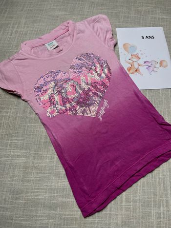 T-shirt cœur ❤️