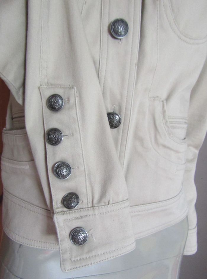 petite veste blouson perfecto non doublée en coton + 3%d'élasthanne T.38/40 - photo numéro 4