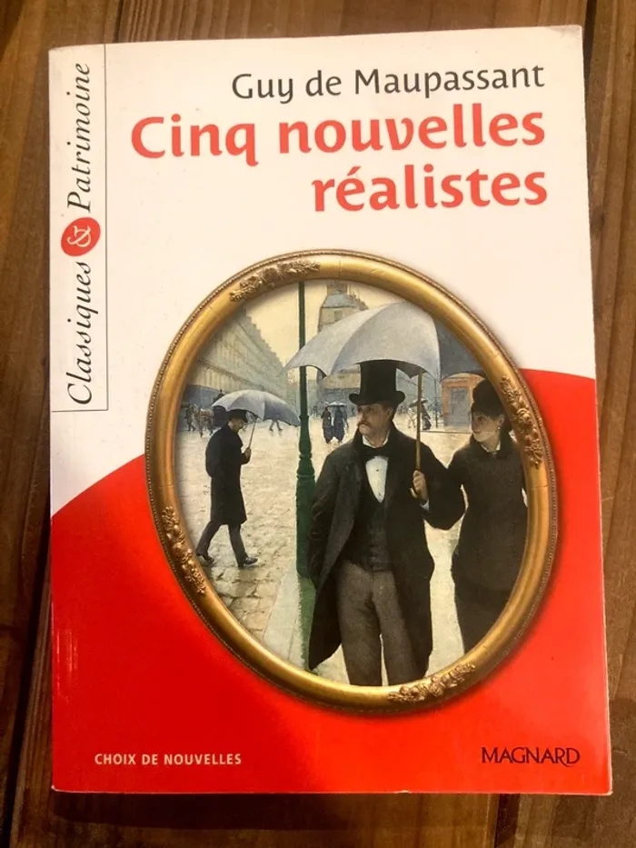 Livre cinq nouvelles réalistes
