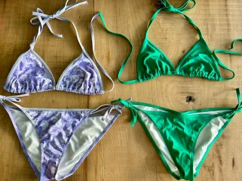 2 bikinis femme S