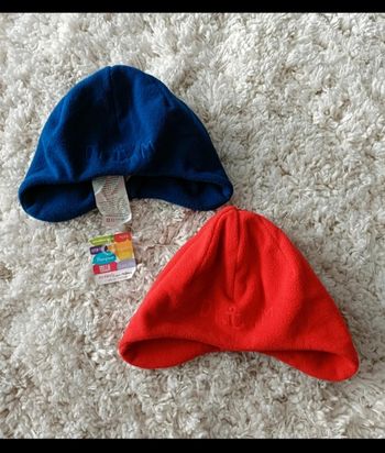 2 bonnets dpam en 6/12 mois (46)