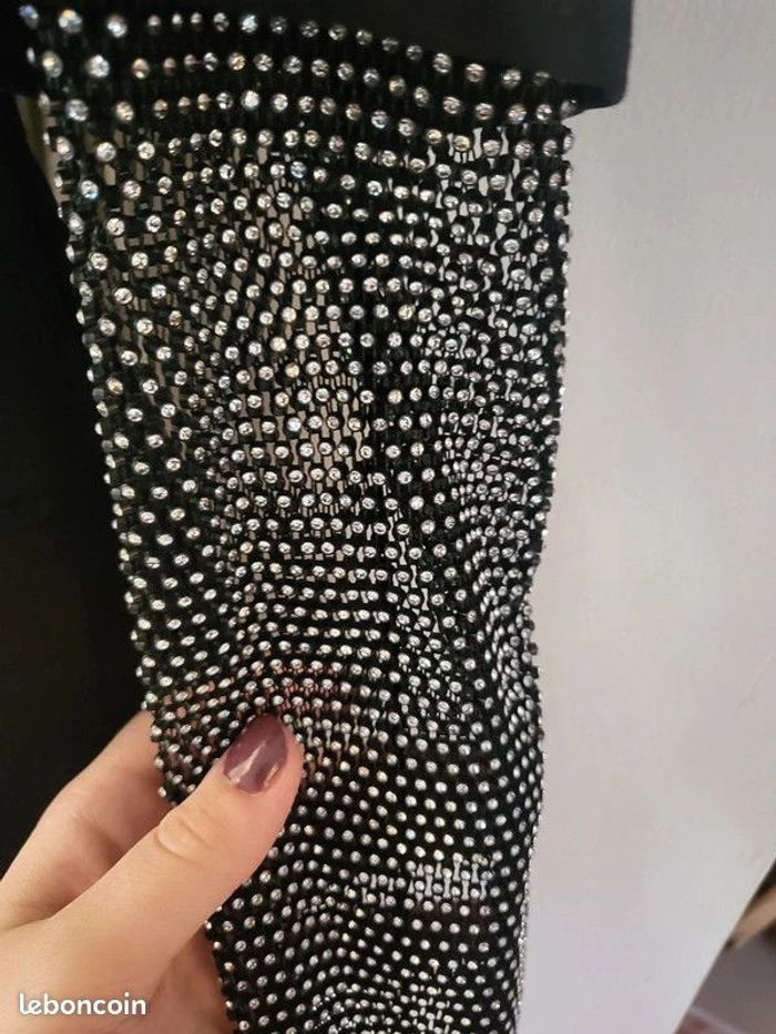 robe blazer à strass - photo numéro 2