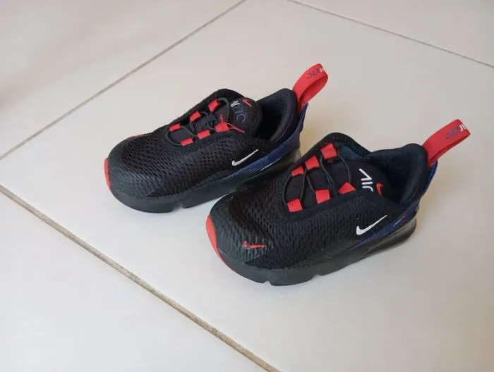 Nike air Max 270 noir et rouge - photo numéro 7