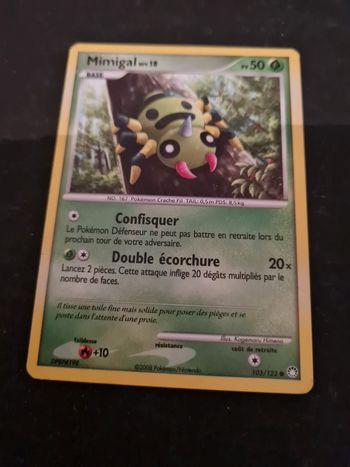 Carte pokémon Mimigal 103/123