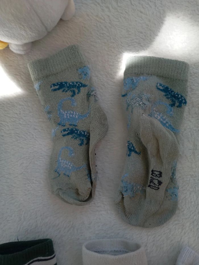 Lot de 11 paires de chaussettes taille 18/22 - photo numéro 5