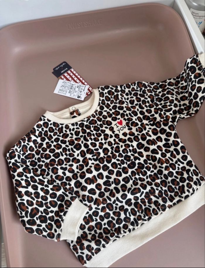 Pull léopard kiabi