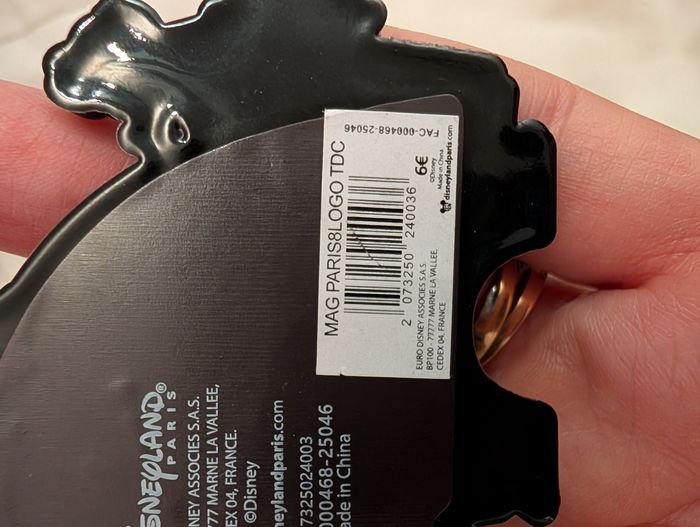 Magnet neuf Disneyland paris tic et tac - photo numéro 3