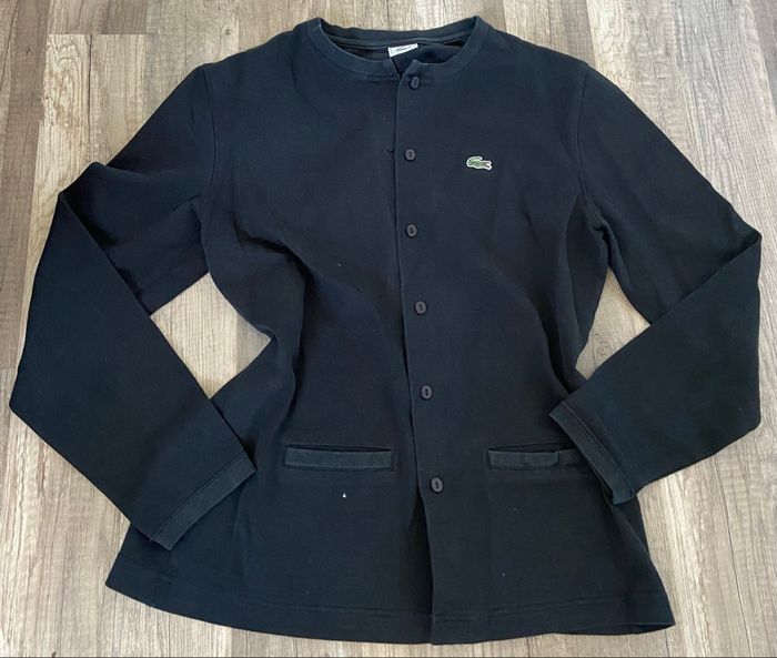 Gilet Lacoste noir 40 - photo numéro 3