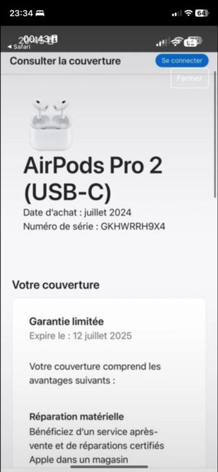 AirPods pro2 noir mat version américaine édition limitée sous blister - photo numéro 6