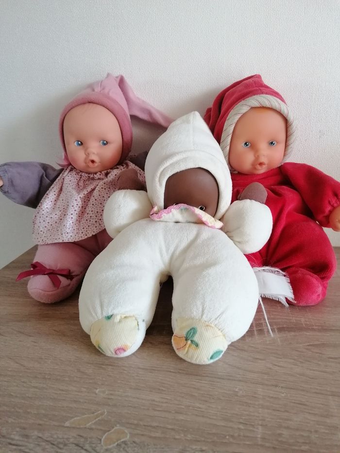 3 poupées souple Corolle