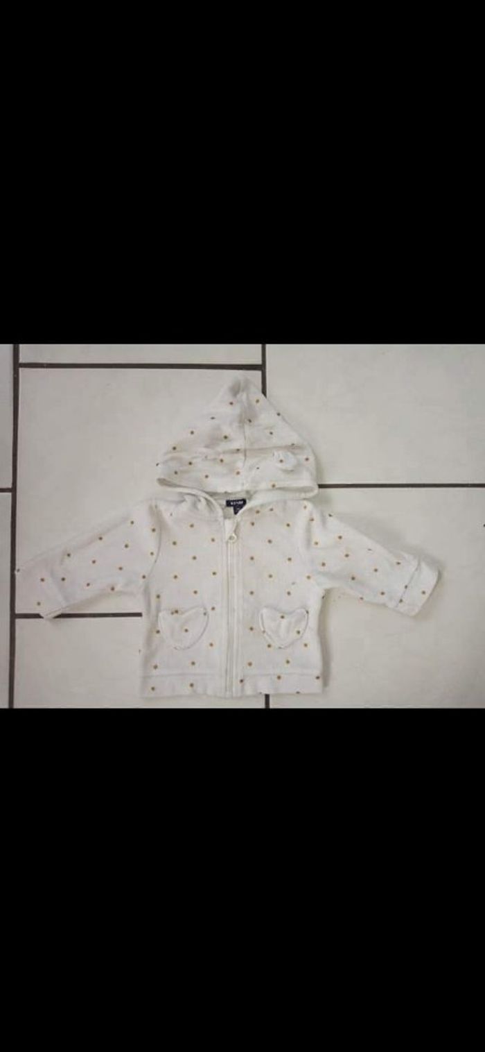 Gilet fille 3 mois